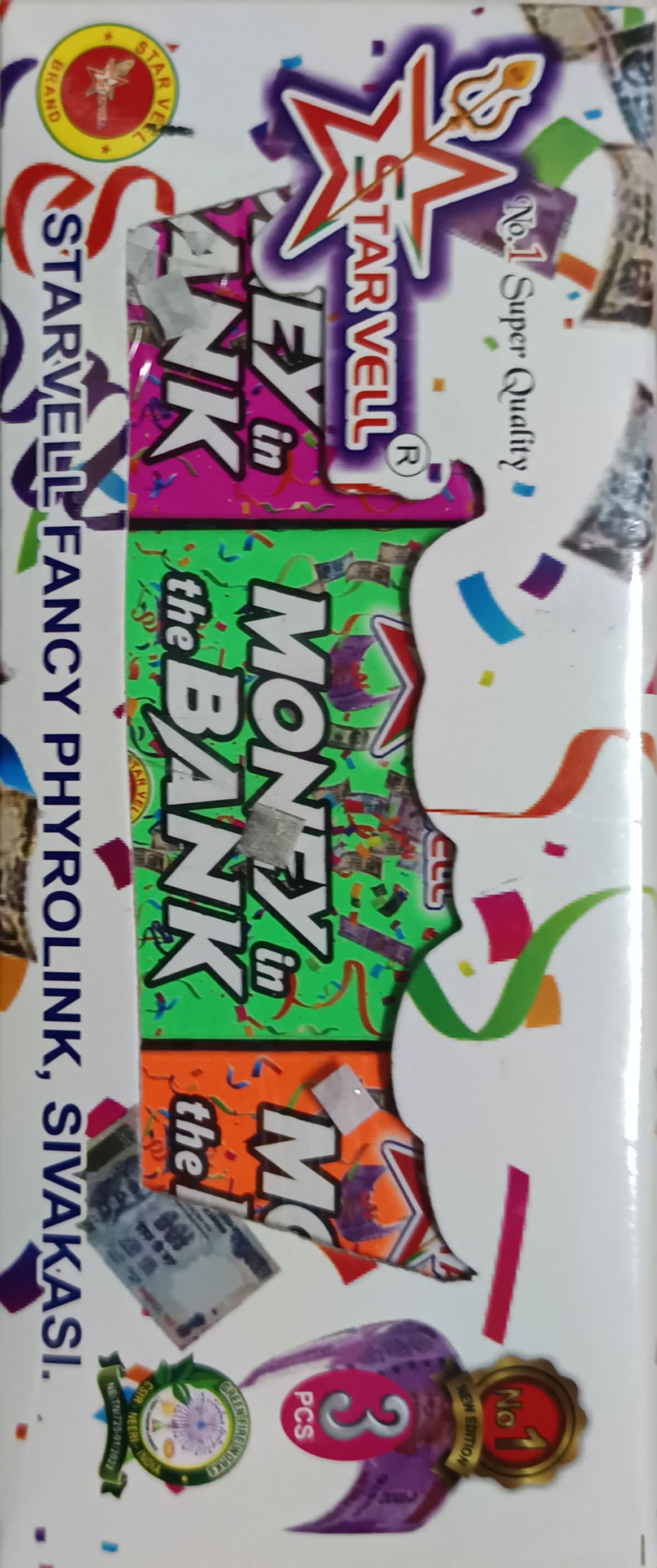 Money in Bank (3 pcs)