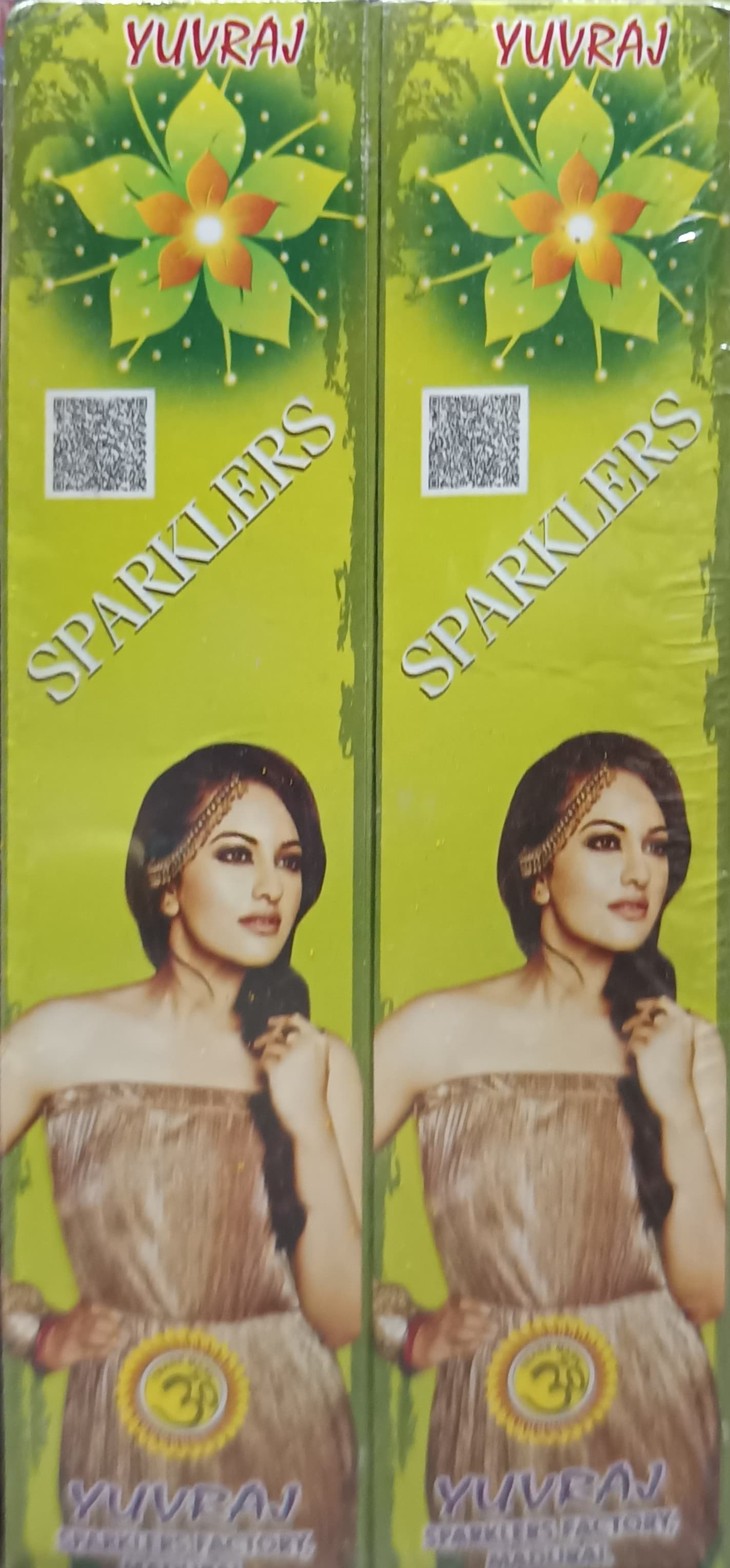 7 cm Green Sparkler (10 pcs)